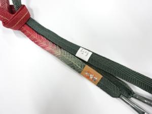 未使用品　正絹　手組帯締め